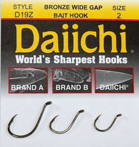 D19Z WIDE GAP BAIT HOOK